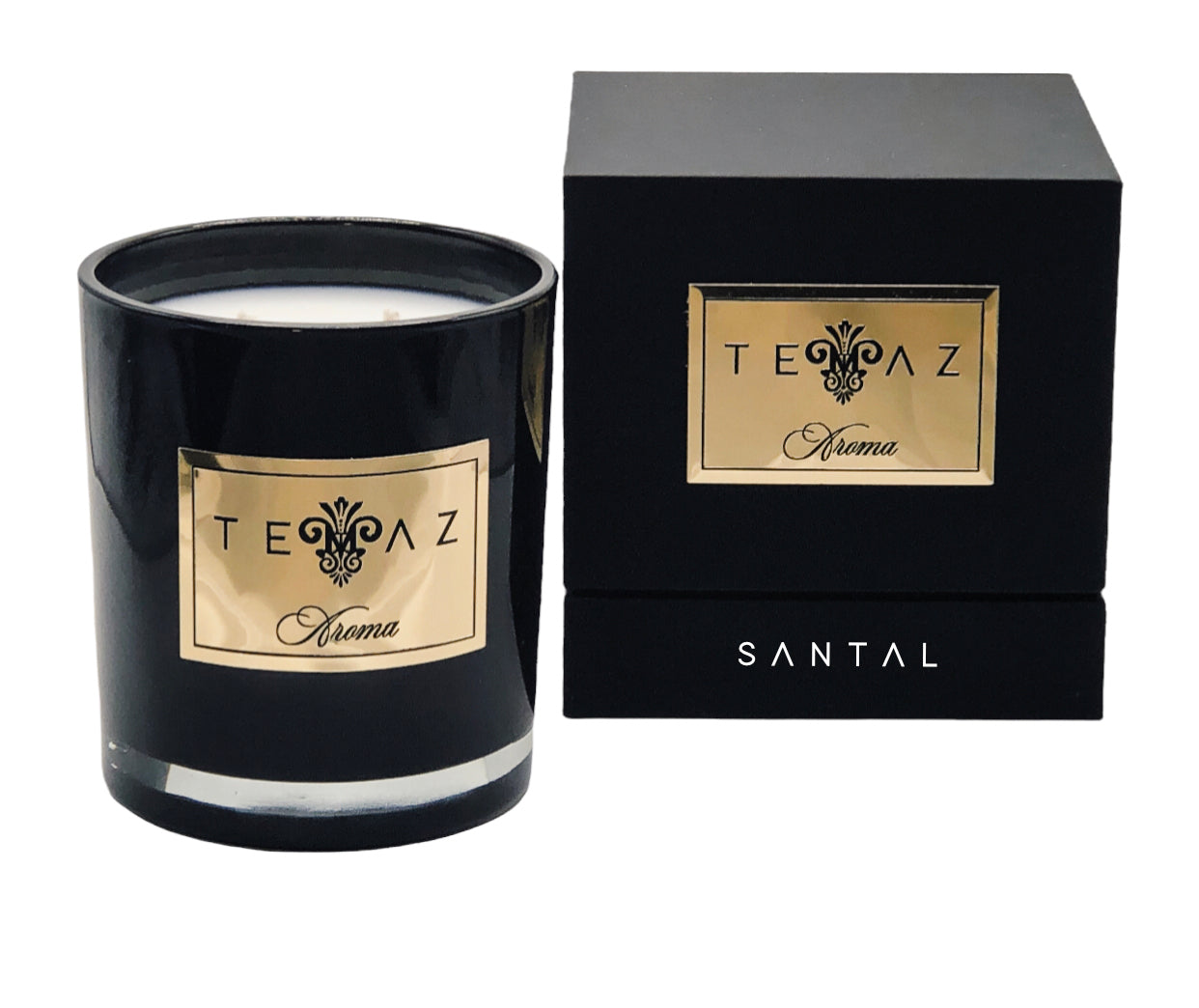 SANTAL 2-Wick Luxury Home Decor Candle